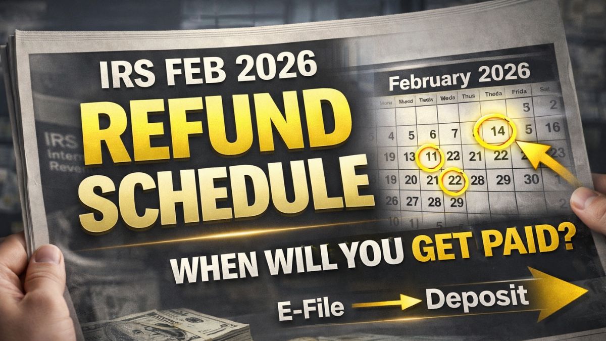 IRS February 2026 Income Tax Refund Schedule Explained