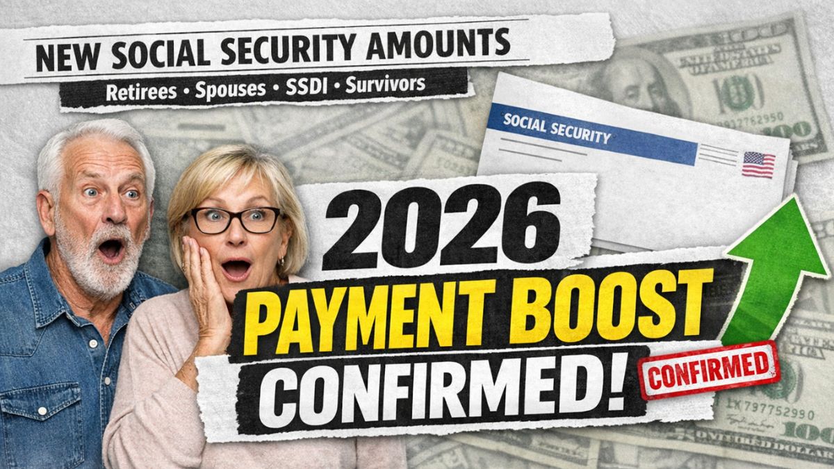 Social Security 2026 Payment Boost Confirmed
