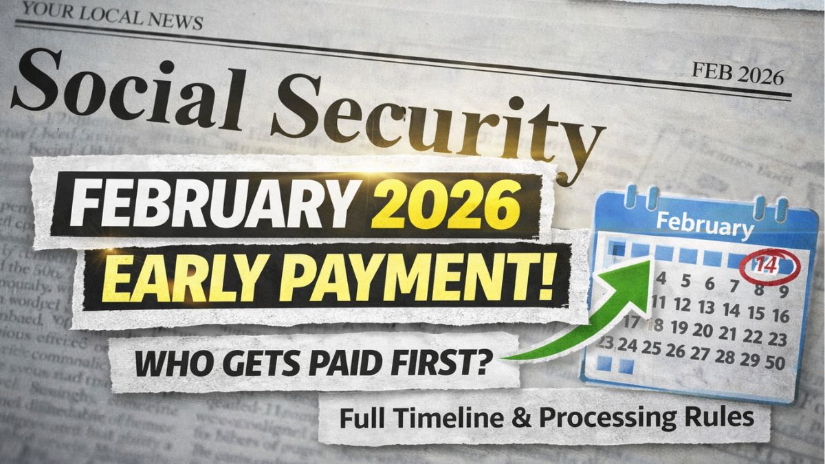 Social Security February 2026 Early Payment