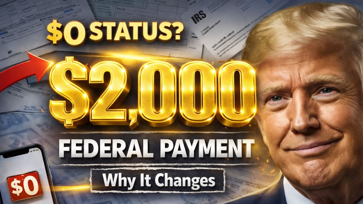 Why a $0 Deposit Status Can Later Change to a $2,000 Federal Payment